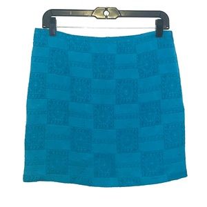 BNWT F21 high waisted teal skirt